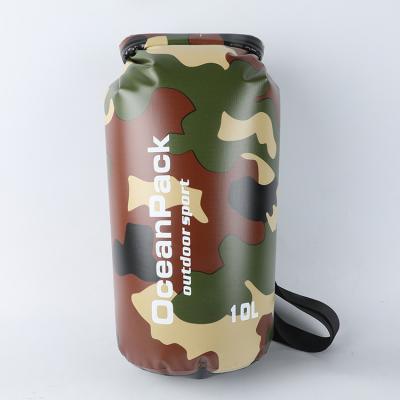 China High Quality Hot Sell Fashion Camouflage Travel Swimming Waterproof Bag Camping Outdoor Rafting Dry Bag for sale