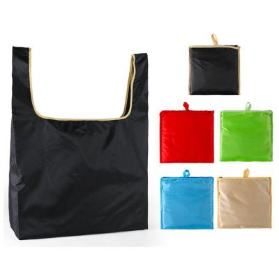 China Custom Folding Reusable Grocery Eco Friendly Logo Shopping Bag Tote Bags Eco Friendly Big Supermarket for sale