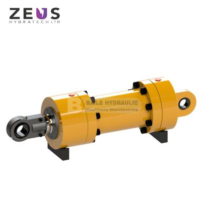 China Zeus construction machinery bolted hydraulic cylinder ZH-BS-40/50/63/80/100/125/160/200/250/320-50/75/100/150/200/250/300/350/ 500-25-1-2-3-NC-R-4 for sale