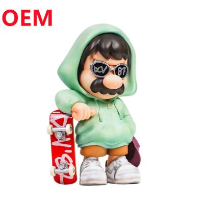 China Designer sob medida Juguete de vinil Sofubi, Juguete de figura de vinil de arte OEM, Produtor de brinquedos de PVC macio sob medida à venda