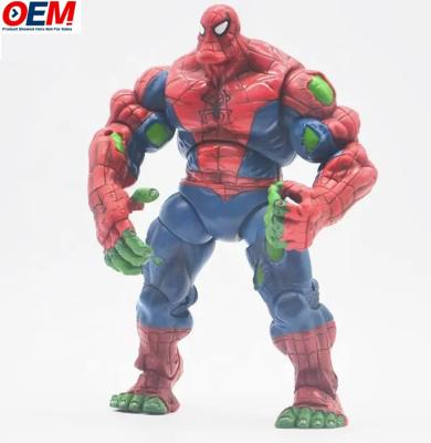 China Custom maker custom leuk volwassen mobiele collectie figuur model spider held pvc actie figuren speelgoed Te koop