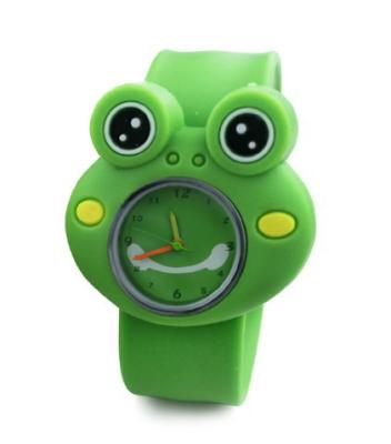 Cina Orologio Digitale Carino Rana Slap 3D Animali di cartoni animati Ragazzi Ragazze Regali Quarzo Orologi da polso Orologio in vendita