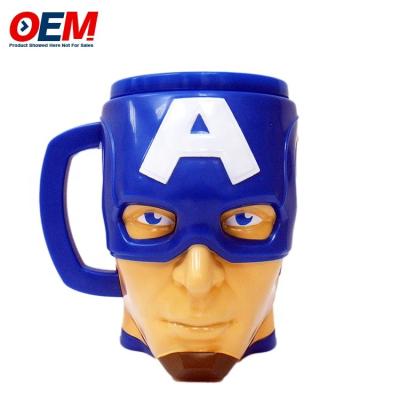 Chine Fabrique OEM 3D tasse à tasse en plastique Disni tasse fournisseur personnalisé figurine de dessin animé tasse jouet à vendre