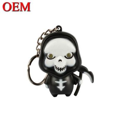 China OEM Logo Soft PVC 3D Keychain Custom Animal Keychain Figure own design Key Chains for sale