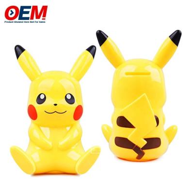 China Poke Mon Custom Vinyl Toys Cartoon Character Piggy Bank Kids Te koop