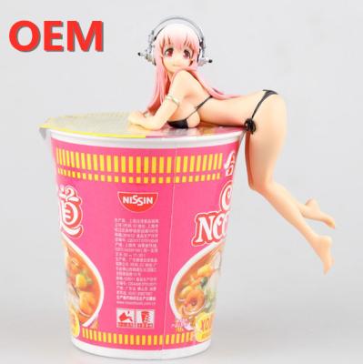 China OEM Customized 3D Sexy Action Figures Druk handbeker Mooie Sexy Anime Girl Figuur Te koop