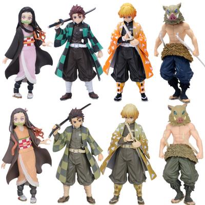 China OEM Demon Slayer Character Model Decoration Collection Toy Custom Action Figures for sale