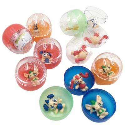 China Custom Design Capsule Toys Bulk Plastic Toy Capsule Small oem factory make pvc toy for sale