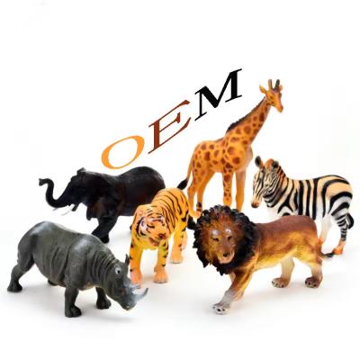 China Custom Cheap Plastic Wild Toy Farm Wildlife Model Plastic Animal Gift Toy Toy Factory for sale