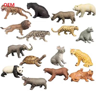 China brinquedos de animais de plástico selvagem brinquedos de figuras de animais brinquedos de animais modelo à venda