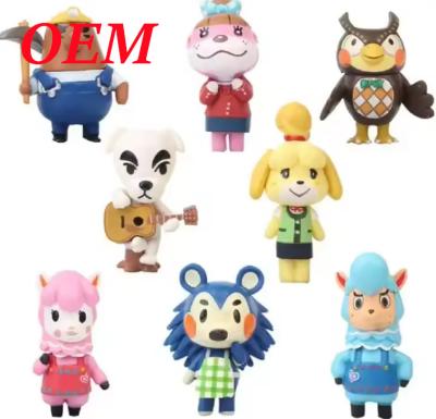 China PVC Vinyl Figuur Anime Actie Figuur Plastic Dieren Speelgoed Huis Decoratie Kunst Speelgoed Te koop