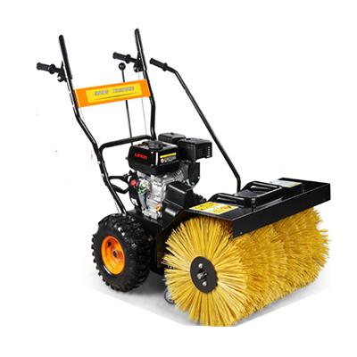 China Street Cleaning New 6.5HP Best Walk Behind Snow Cleaning Machine Snow Sweeper for sale