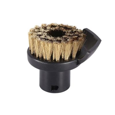 China Hotel Steam Cleaner Brush Copper Brush with Scraper Attachment for KARCHER SC2/SC3/SC4/SC5/SC6 Steam Cleaner for sale