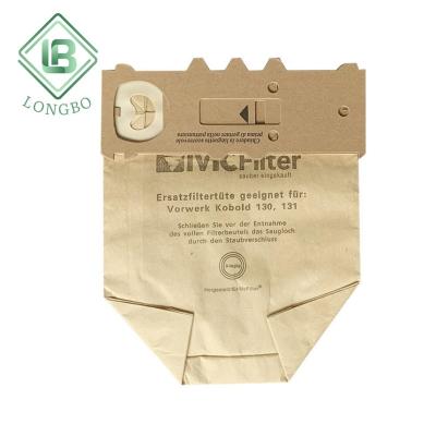 China Hotel Vorwerk VK130 VK131 Dust Filter Bag Replacement Vacuum Cleaner Parts for sale