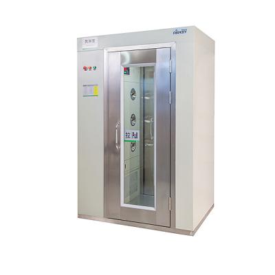 China Painted Cold Rolled Steel or Airkey SUS 304 Stainless Steel Door Air Shower Room for sale