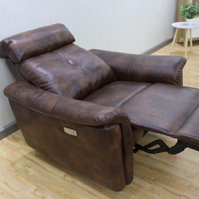 China Best Selling Electric Leather Recliner Sofa Massage Function Recliner Sofa Supplier Adjustable (Height) for sale