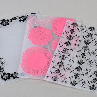 China Environmental Friendly Quality Guaranteed Embossing Folder Customized Eco Friendly Plastic Embossing Folder For Scrapbook for sale