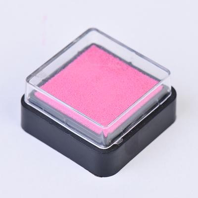 China Wholesale Eco-friendly Transparent Plastic Material Stamp Pad Anti-Volatilization Shell Black Office Stamp Pad Picosecond for sale