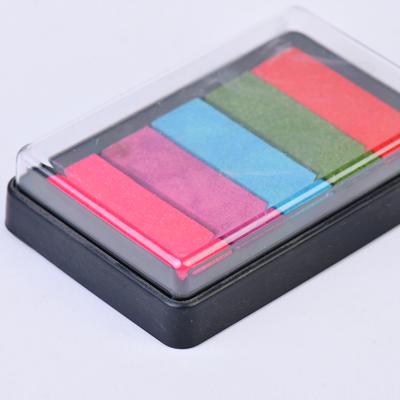 China Desktop Eco-friendly Transparent Multigrid Square Wholesale Protective Stamp Picosecond Plastic Material Anti-volatile Stamp Pad for sale