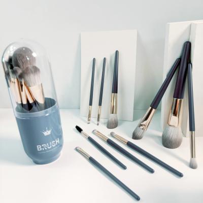 China Flat brush makers selling a complete set of makeup tools for beginners foundation and eyeshadow brushes 10 makeup set brushes for sale