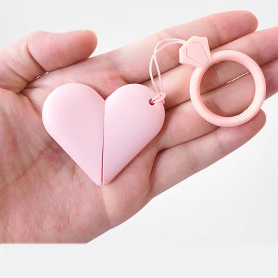 China Fashional Eyebrow Trimmer 2021 New Private Label Design Makeup Tools Portable Eyebrow Trimmer Heart-shaped Safety Eyebrow Razor for sale