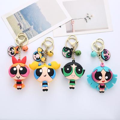 China 2022 Doll Policewoman Theft Promotion Gift New Cartoon Pendant Trinket Key Chain Key Chain Creative Car Bag for sale