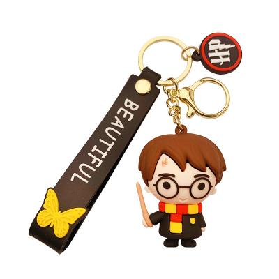 China New Student Promotion Gift Creative Car Harry Potter Toy Key Chain Pendant Couples for sale