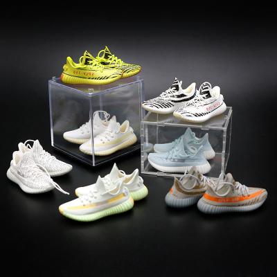 China Promotion gift UNDER ARMOR shoe chain 3d shoe mini jor Dan sneaker keychains main wholesale for sale