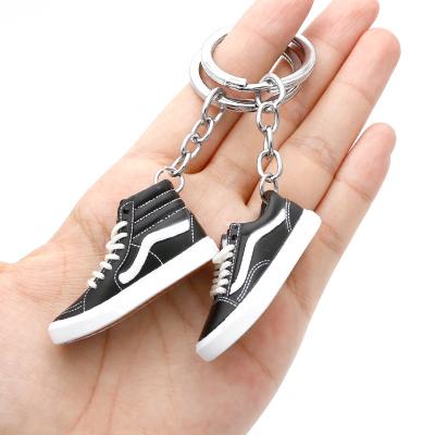 China Top Three-Dimensional Pendant Skateboarding Classic Vintage Top 3D Fashion Shoes Pendant Key Chain Shoes Promotion Gift High Low Mini for sale