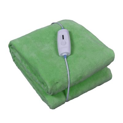 China Reusable CE Approved Electric Over Blanket With Detachable Controller Electric Blanket Home With 4 Heat Settings for sale