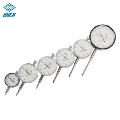 China 5mm dial indicator jewels dial gauge 0-1mm 0.01mm 0.001mm for sale