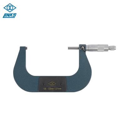 China Inch Chrome Framed Outside Micrometer Dial Caliper measuring Tool 0-1'' Ruler for sale