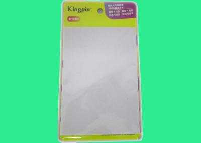 China 140X95mm Film Sticky Notes Clear Tracing Paper Water Based Glue No Marks Left for sale