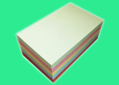 China Multi colored Sticky Note Cube repositionable with no marks left 76x127mm for sale