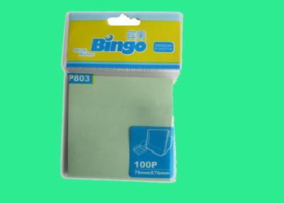 China Strong glue green Pastel Sticky Notes 3