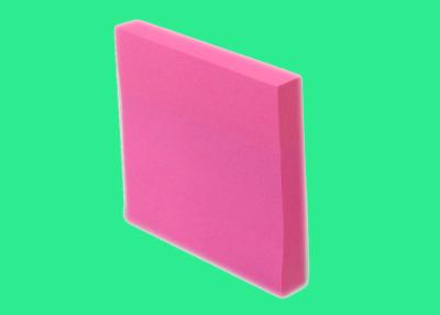 China Strong Glue Neon Rose Self Full Adhesive Sticky Notes / Cute Funny Sticky Notes For The Office for sale