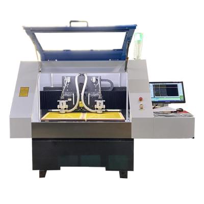 China Aluminum PCB/FR4/Acrylic PCB CNC Tool Change Manual Drilling and Milling Carving Machine for MPCB FR4 Copper Plate LED Lighting en venta