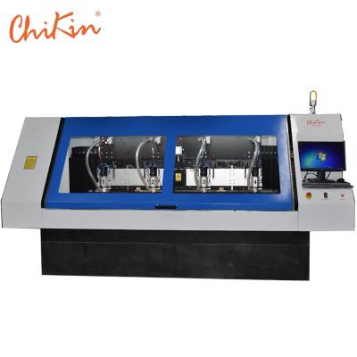 China TCI 125K RPM/125000 RPM PCB/LED/Phone/Electronic Spindle Copper Material Plated Laminate PCB Drilller and Router CNC Machine for sale