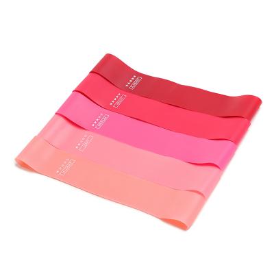 China Custom Logo Printed Promotional Advertising Fitness Yoga Gym Exercise Gifts For Legs Glutes Booty Hip Cloth Resistance Bands for sale