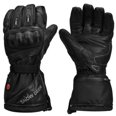 China Waterproof 2021 Best Passionate Goalkeeper Gove Ski Snowboard Motorcycle Rechargeable Battery Winter Gloves Pubg Leather Working Gloves for sale