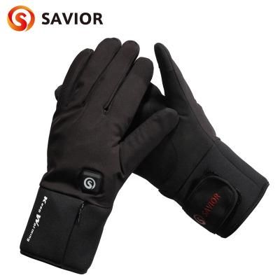 China Outdoor Rechargeable Battery Hand Warmers Winter Thermal Sports Winter Gloves Heated Gloves For Fishing Hiking Motorcycling for sale