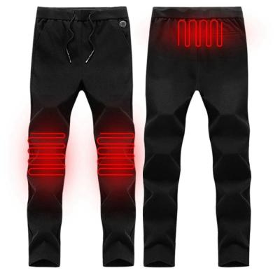 China USB Motorcycle Breathable Soft Rechargeable Cotton Waterproof Work Lifesaver Thermal Thermal Long Pants Electric Enthusiast Pants For Men for sale