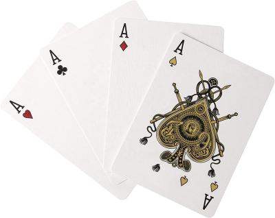 China 2021 Promotional Customized Good Quality Paper Game Cards Poker Set Poker Cards for sale