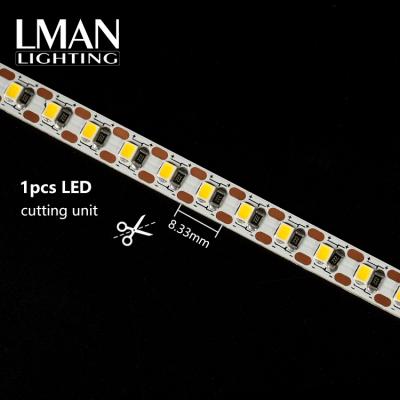 China Any Length Cutting Any Length Cutting Bare Board Strip Light 120leds/m DC 12V 24V 10W/m SMD 2835 LED Strip for sale