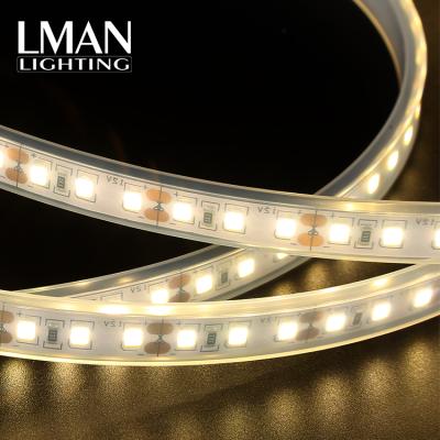 China Easy Installation Silicon Material IP65 Waterproof Smd 2835 Flex Strip Dc 12v 24v Led Strip Light for sale