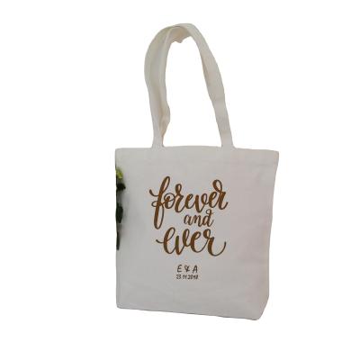 China Mini Handled Order 500pcs/lot Free Shipping Custom Personalized Printed Tote Cotton Shopping Bags With Your Company Logo for sale