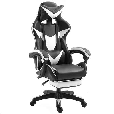 China 2021 Wholesale Swivel Chair OEM ODM Computer Gamer PC Office Sofa Gaming Chair Footstool Luxury High Quality Modern High Back for sale