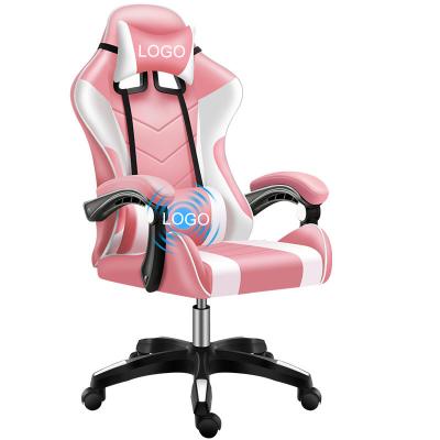 China Factory Packing New Modern Custom Breathable Pink Gaming Computer Chair Whole Sale for sale