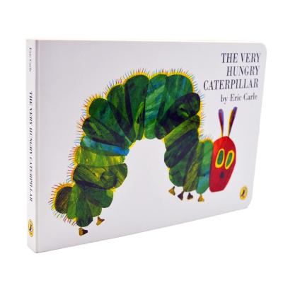 China Children Developing Intelligence The Very Hungry Books by Caterpillar Hardcover Picture Book Eric Carle Genuine License for Children for sale