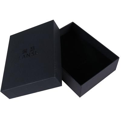 China Handmade Wholesale Foam With Velvet Cardboard Gift Lid And Raw Paper Box Set With Logo In UV for sale